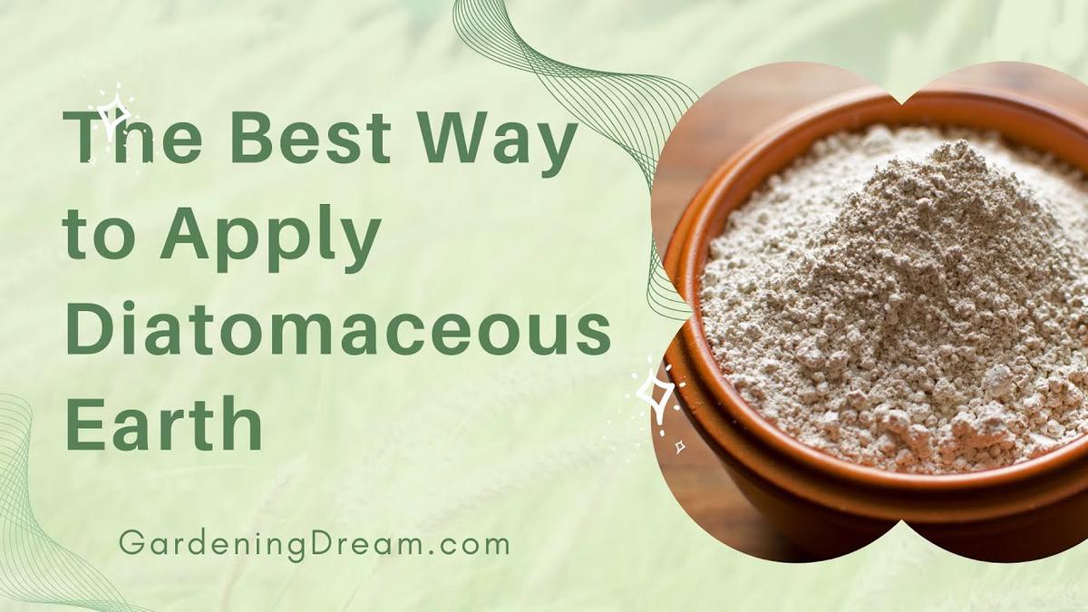 'Video thumbnail for The Best Way to Apply Diatomaceous Earth'